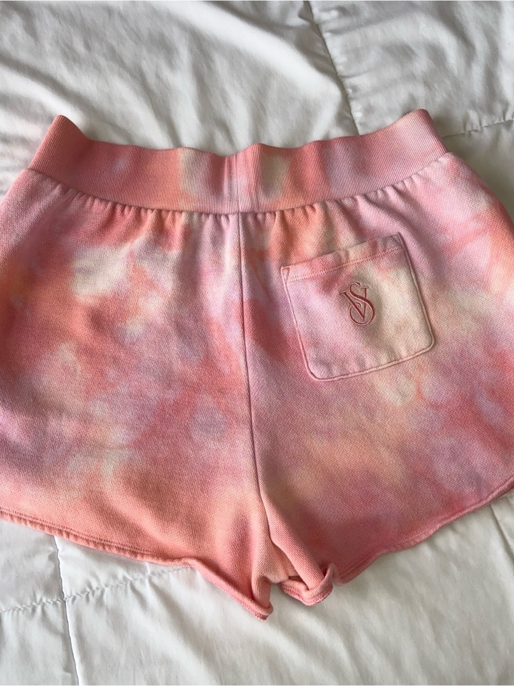 Victoria's Secret Pink Tie-Dye Athletic Shorts